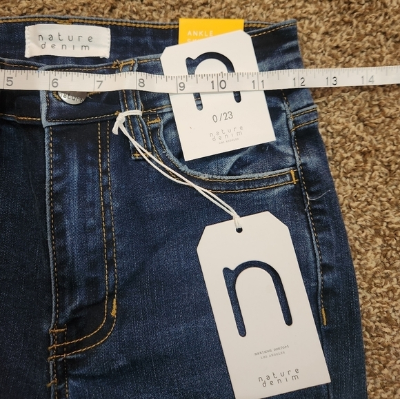 Nature Denim Ankle Skinny High Rise Jeans - Picture 2 of 7